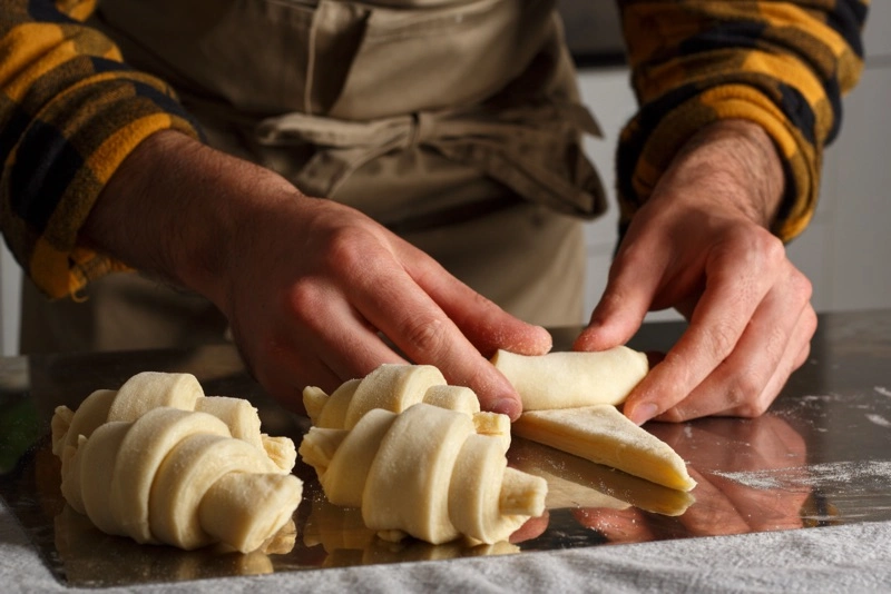 Cornetti-fatti-in-casa-arrotolo