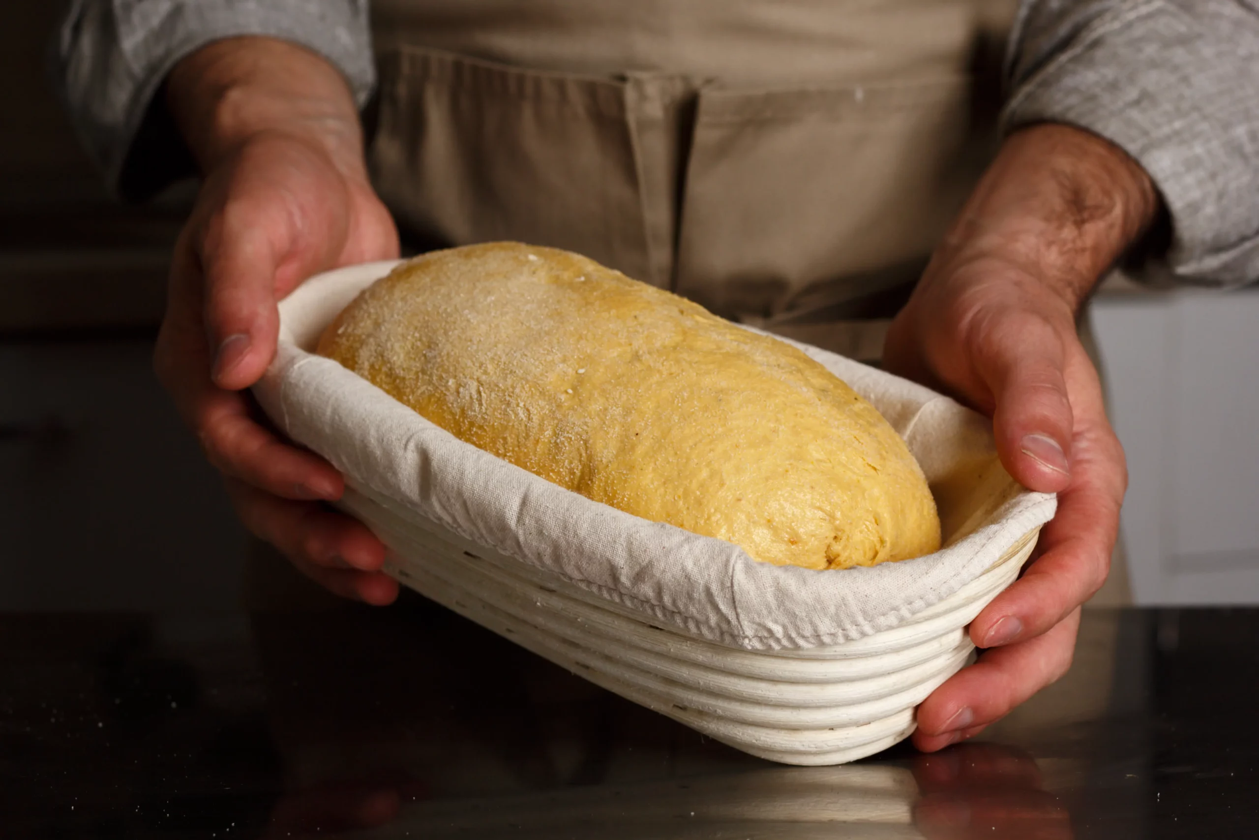 Pane di zucca lievitato