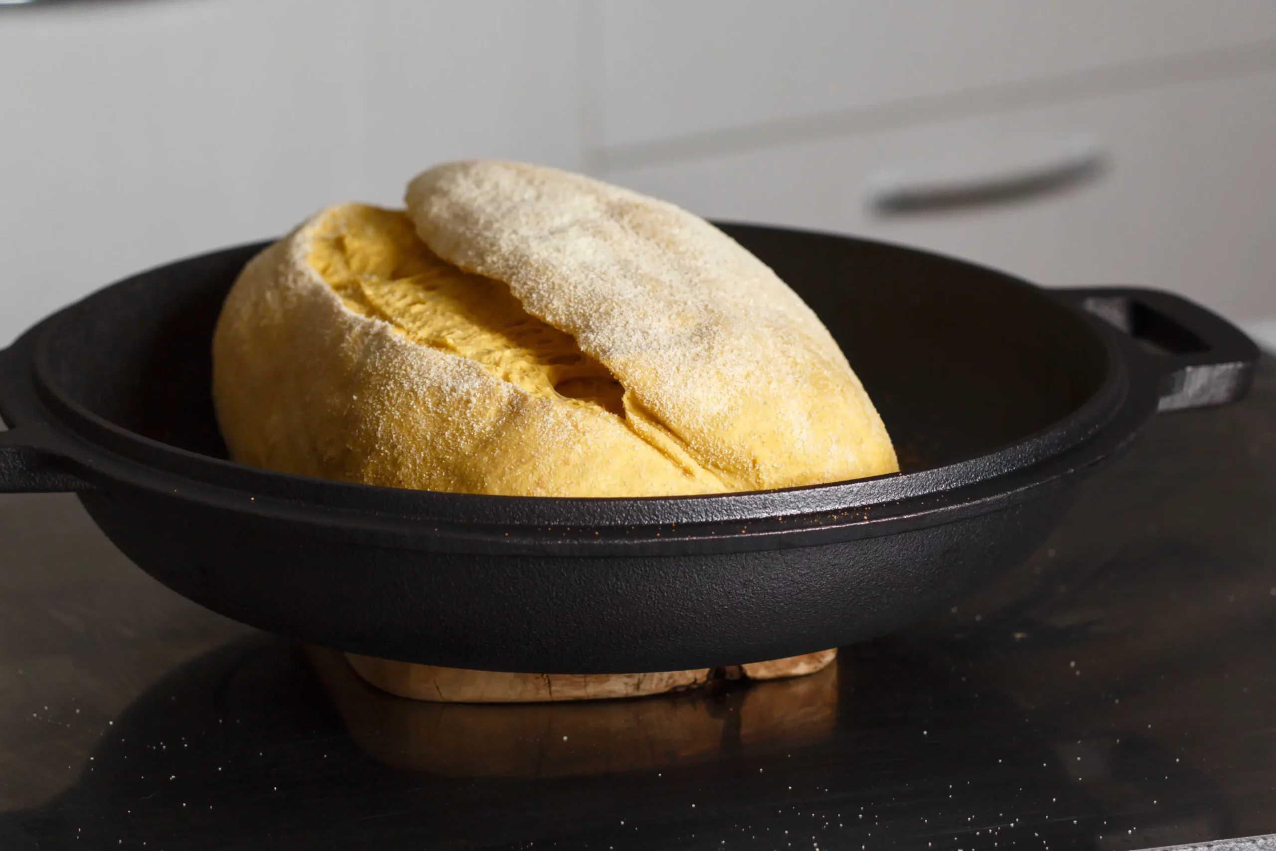 Pane di zucca taglio