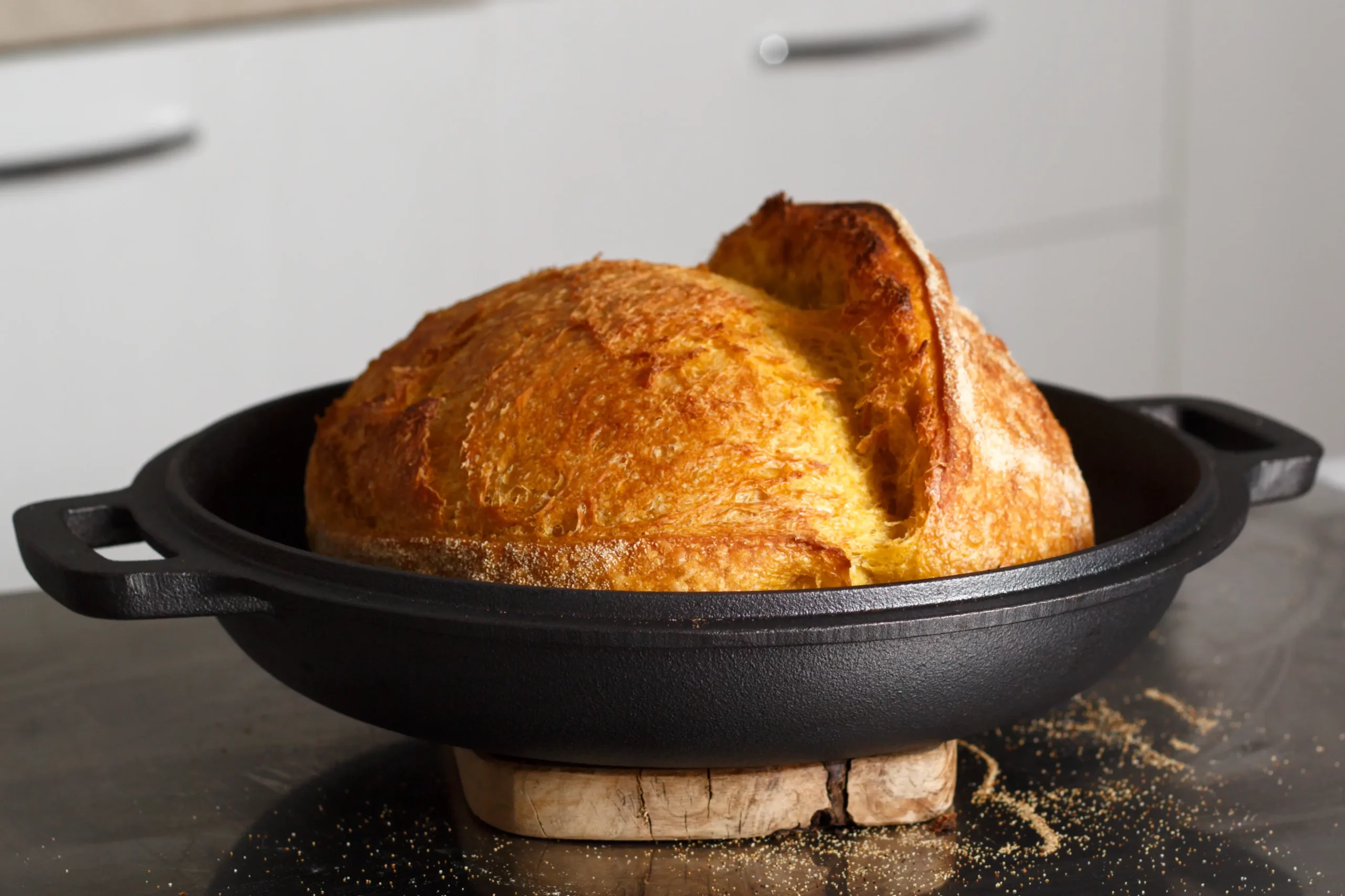 Pane di zucca cotto