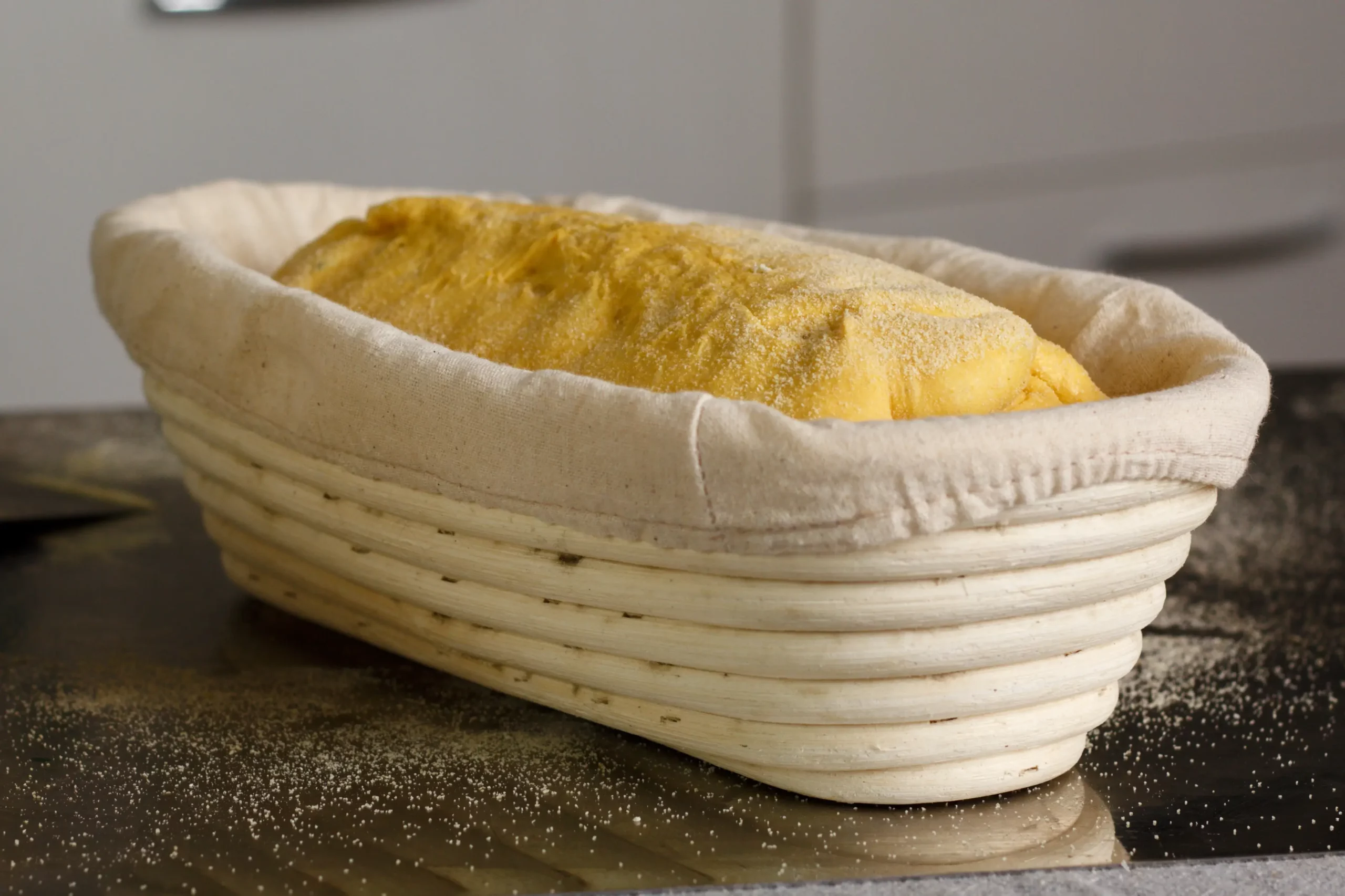Pane di zucca cestino